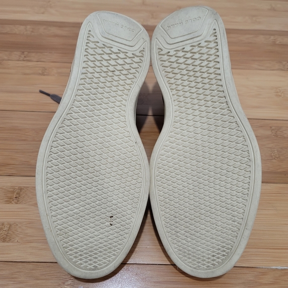 Cole Haan Shoes Leather & Suede Grand Crosscourt Modern Perf Sneaker mens size 8 - Picture 3 of 5